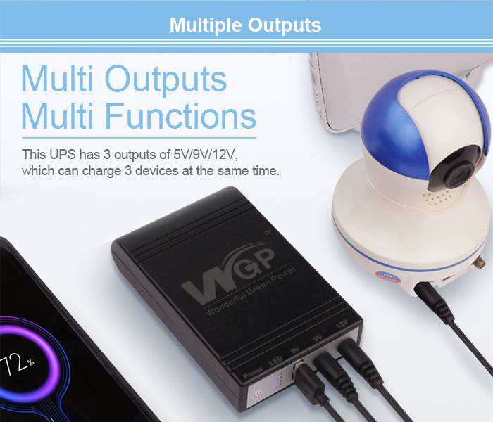 multi-output mini-ups