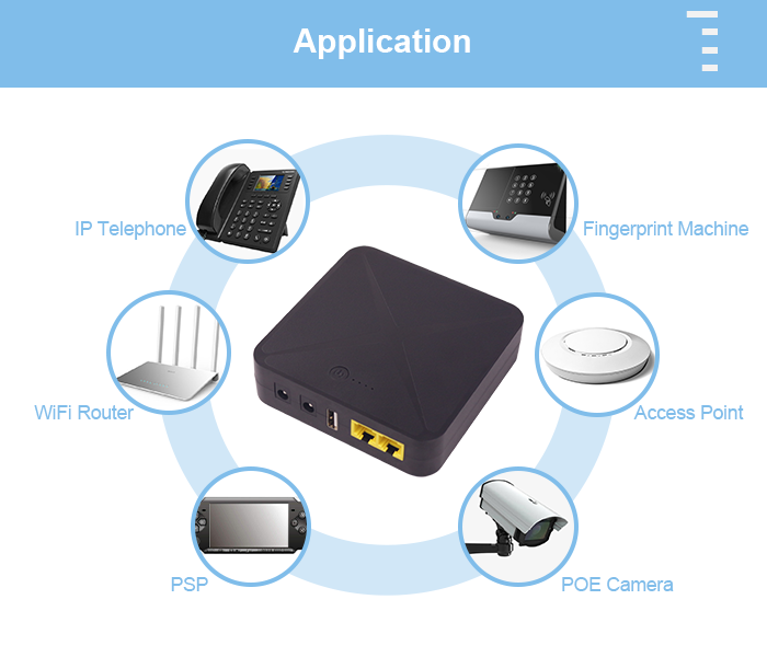 mini ups għal router wifi