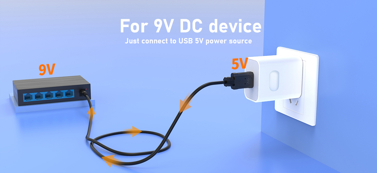 câble de conversion USB Boost