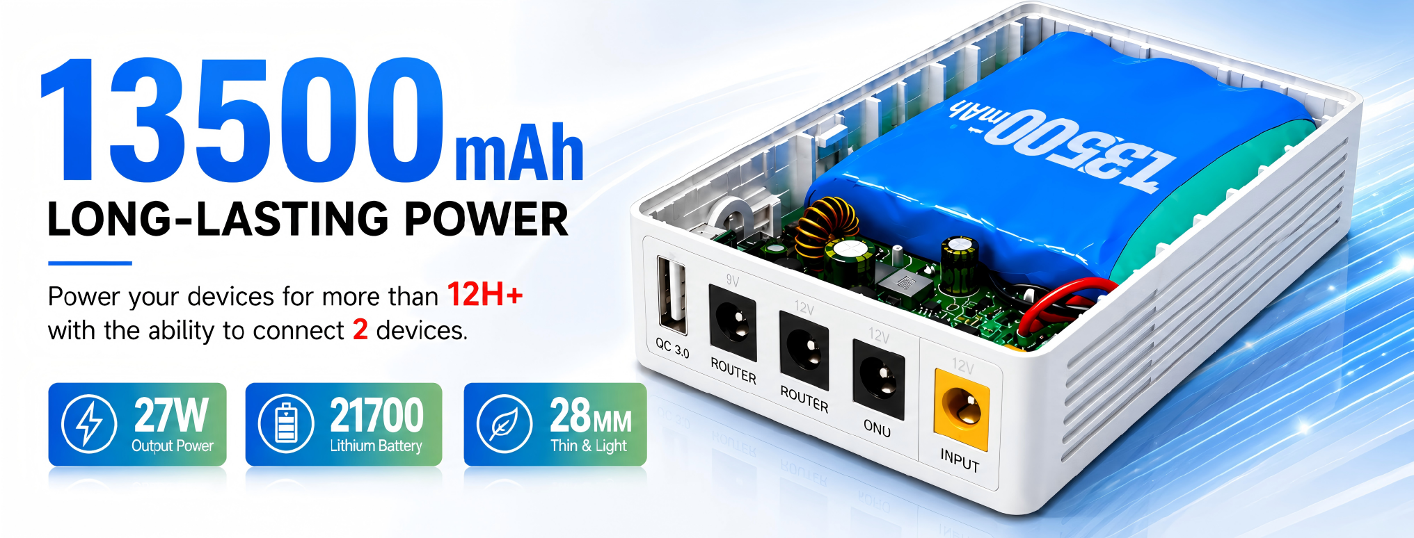 https://www.wgpups.com/wgp-optima-302-27w-mini-dc-ups-quick-charge-3-0-usb-5v9v-dc-9v-12v-12v-13500mah-mini-nobreak-for-router-onu-camera-product/